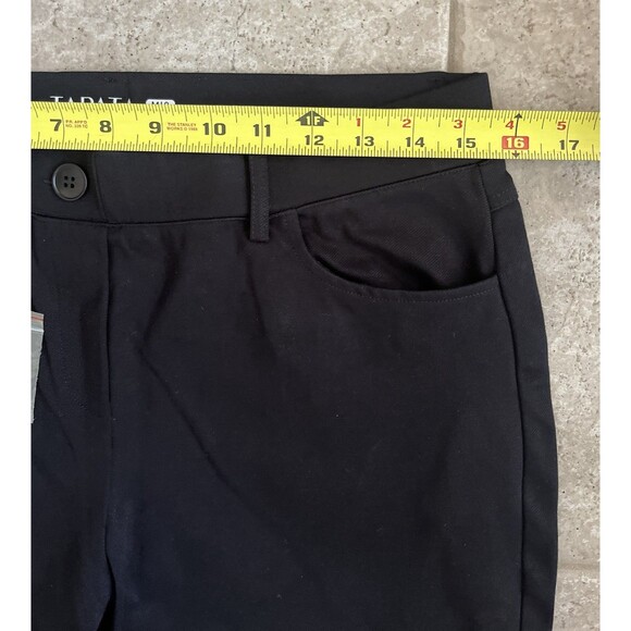 Tapata Black Sz 8 Stretch Bootcut Dress Pants NWT Office Work Buisness - Picture 5 of 7